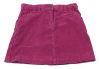 Fuchsiová menšestrová sukňa John Lewis
