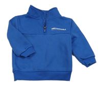 Modrá mikina s nápisom Primark