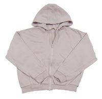 Svetloružová prepínaci mikina s kapucňou George