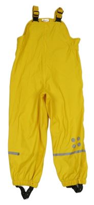 Žluté voděodolné laclové kalhoty Lego wear
