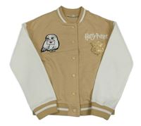 Béžovo-bílá baseballová mikina s Hedvikou C&A