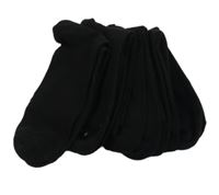 Nové - 5x černé ponožky 