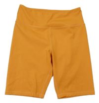 Oranžové sportovní elastické kraťasy H&M