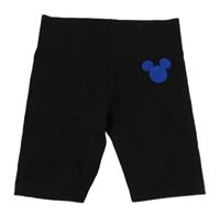 Čierne elastické kraťasy Disney