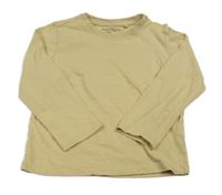 Béžové tričko Sinsay