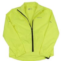 Nové - Neónově žltá šušťáková bežecká bunda s logom Pinnacle