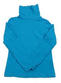 Tyrkysové tričko s rolákom