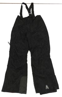 Nové - Černé funkční oteplovačky s odepínací kšandami Crivit