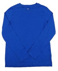 Kobaltově modré tričko H&M