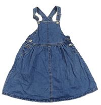 Modré pinny rifľové šaty Denim Co.