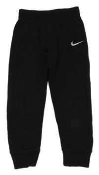 Černé tepláky s logem Nike