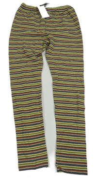 Nové - pruhované legíny Mackays