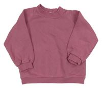 Staroružová mikina ZARA