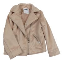 Pudrový semišový jarní křivák GÉMO