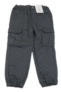 Nové - tmavosivé cargo cuff rifle George