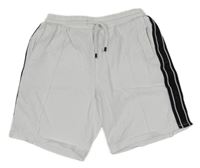 Bílo-černé teplákové kraťasy RIVER ISLAND