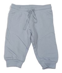 Světlešedomodré tepláky H&M