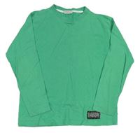Zelené tričko s výšivkou Dognose