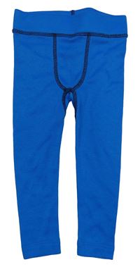 Modré spodné funkčné nohavice Crivit