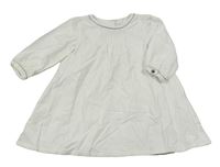 Bílé manšestrové šaty Petit Bateau