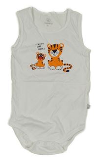 Bílé body s tygry Liegelind