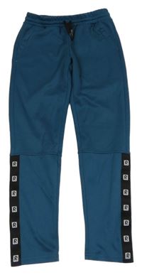 Tmavozelené sportovní funkční tepláky Reima