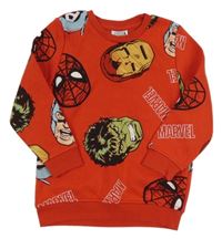 Červená mikina s Marvel Primark
