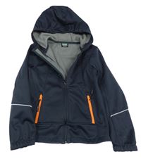 Tmavomodrá sofhshellová bunda s kapucí alive