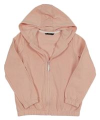 Svetloružová prepínaci mikina s kapucňou George