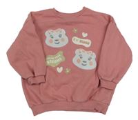 Ružová mikina s Blush George