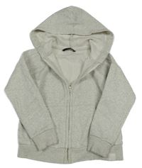 Sivá melírovaná prepínaci mikina s kapucňou George