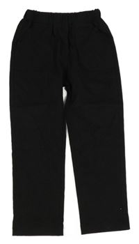 Čierne nohavice shein