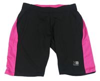Čierno-ružové športové kraťasy Karrimor