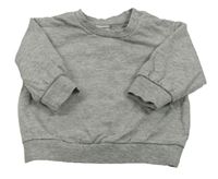 Sivá melírovaná mikina zn. H&M