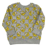 Šedá vzorovaná mikina - Pudsley George