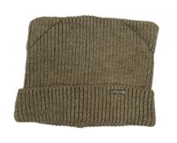 Béžová čepice s oušky 