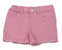 Růžové riflové kraťasy Denim Co.