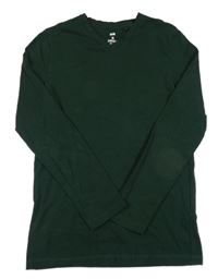 Tmavozelené tričko WE