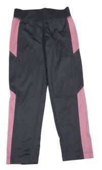 Šedo-růžové sportovní legíny Topolino