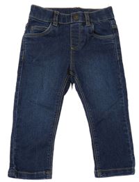 Tmavomodré skinny rifle C&A