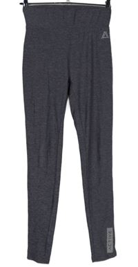 Dámske fialové melírované športové legíny Pep&Co