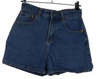 Dámské tmavomodré riflové kraťasy Motel 