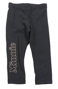 Sivé legíny s nápisom Primark