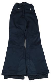 Tmavomodré softshellové kalhoty Tchibo