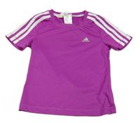 Fuchsiové sportovní funkční tričko Adidas