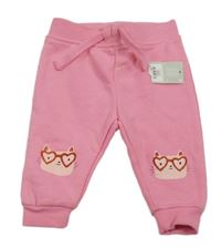 Nové - růžové tepláky s kočkami Primark