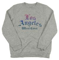 Sivá mikina s nápisom Primark