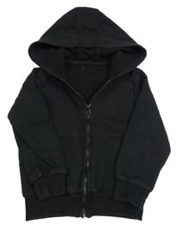 Čierna prepínaci mikina s kapucňou zn. George