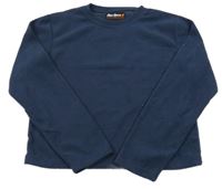 Tmavomodrá funkčná fleecová mikina Peter Storm