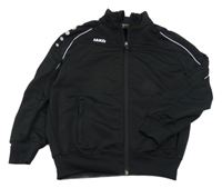 Čierna prepínaci športová mikina s logom Jako